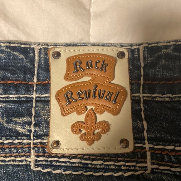 Rock Revival Ece Straight Jeans Waist 38 New condition - Picture 5 of 6